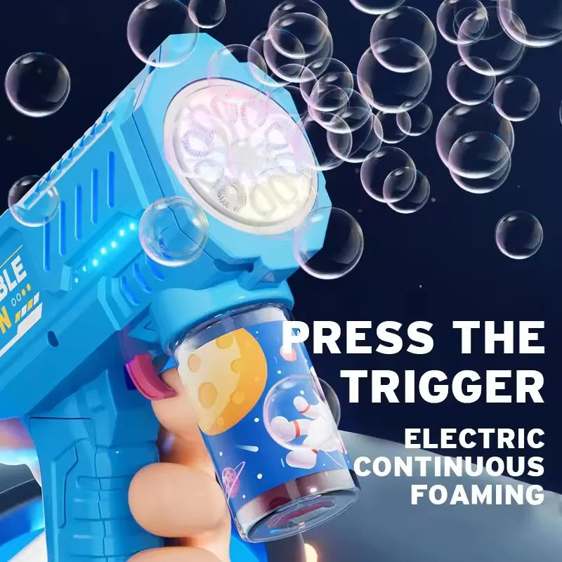 BubbleBlast™️ Pro – Automatic Bubble Gun