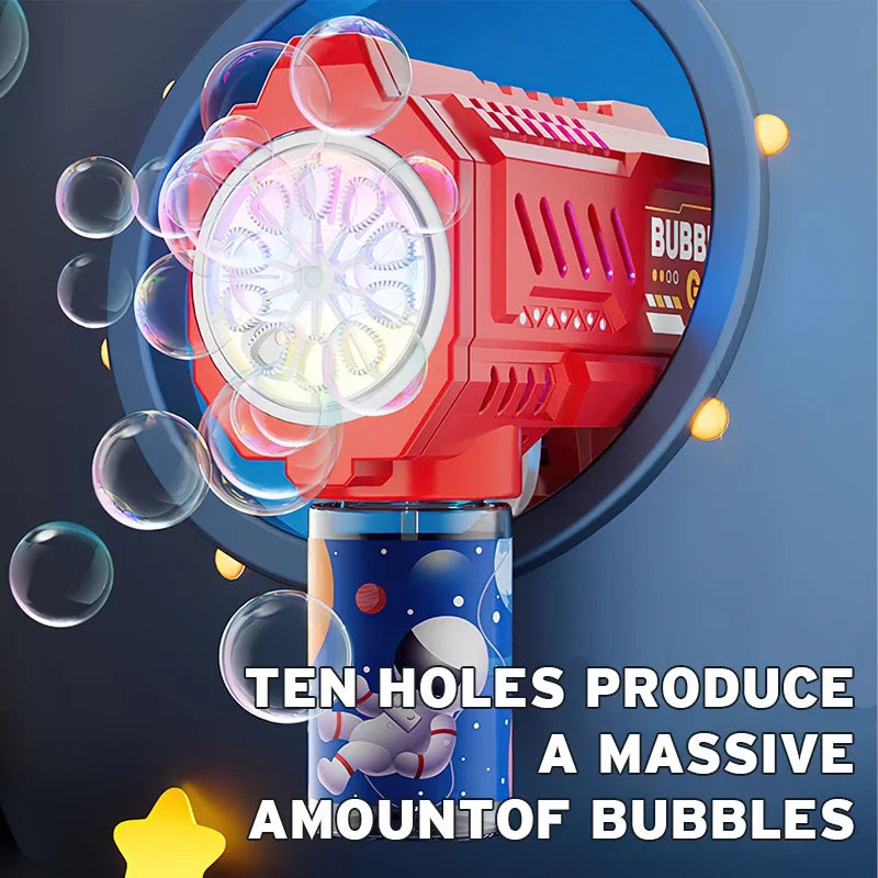 BubbleBlast™️ Pro – Automatic Bubble Gun