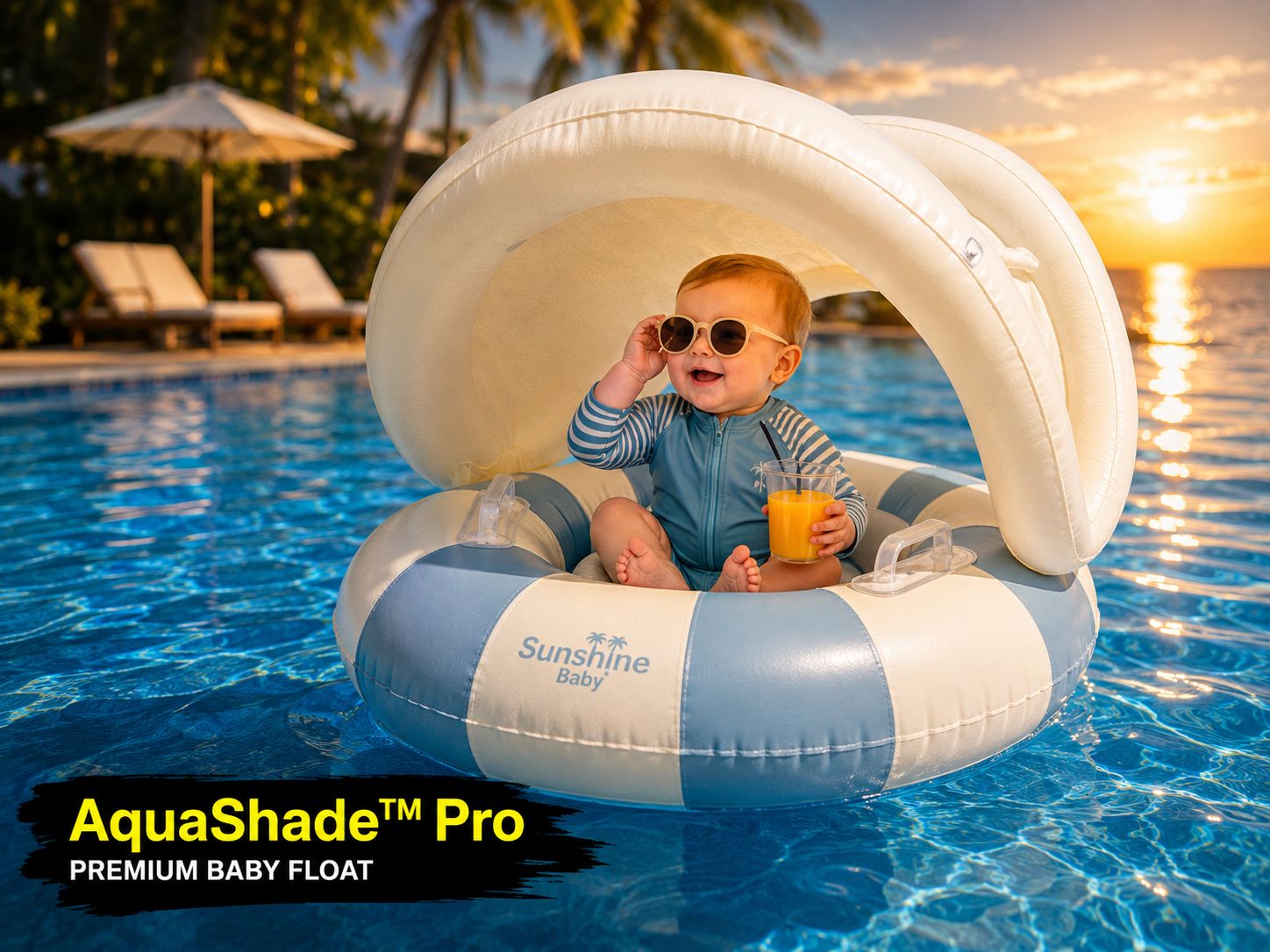 AquaShade™️ Pro Baby Float