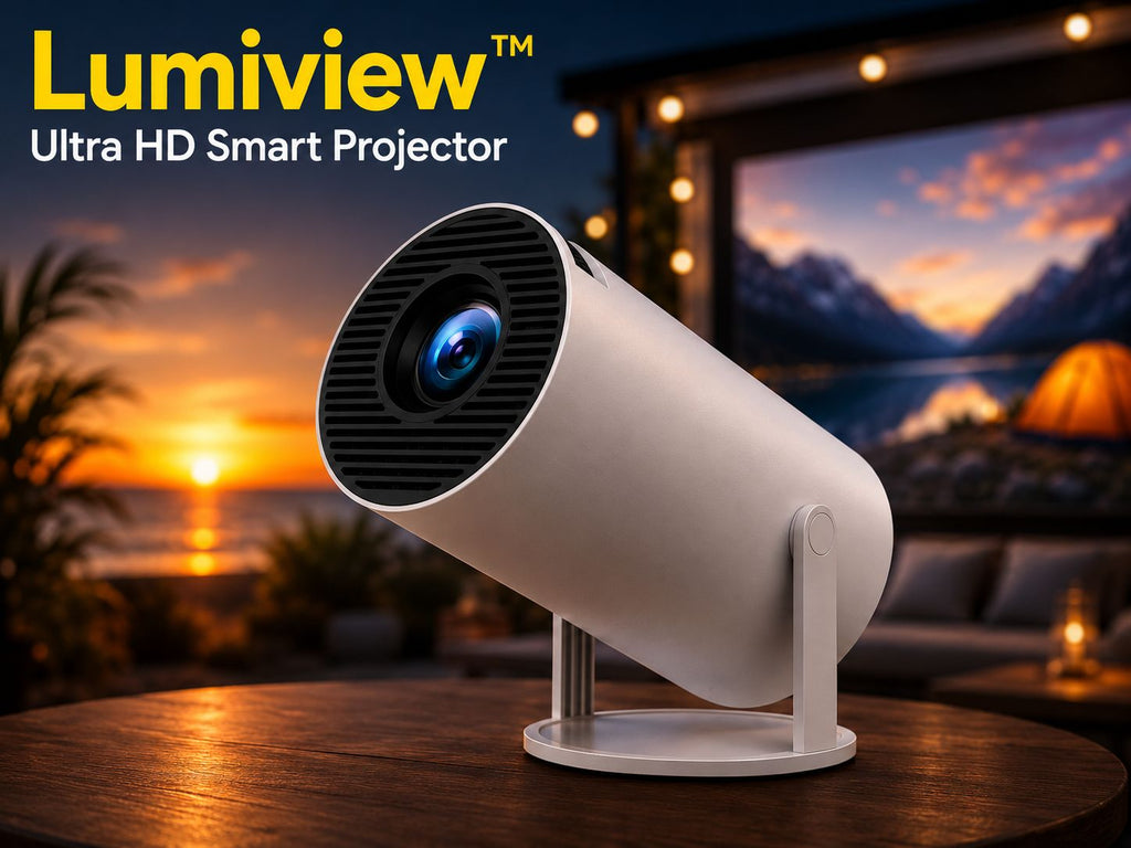 LumiView™ Ultra HD Smart Projector